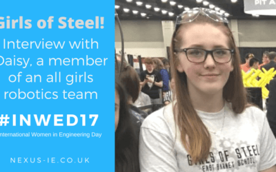 International Women in Engineering Day: Interview with Daisy, Builder for Girls of Steel