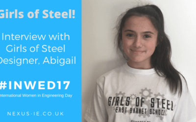 International Women in Engineering Day: Interview Girls of Steel Designer, Abigail