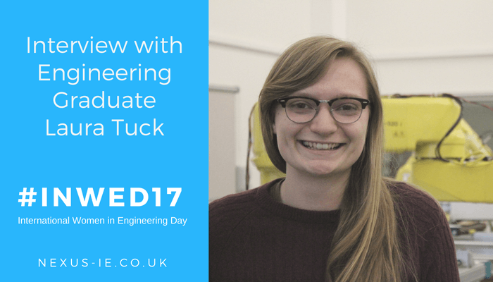 International Women in Engineering Day: Interview with Engineering Graduate Laura Tuck