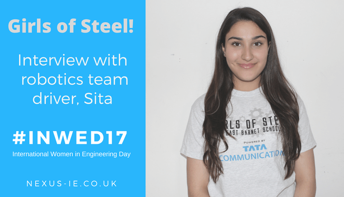 International Women in Engineering Day: Interview with Robotics Team Driver, Sita